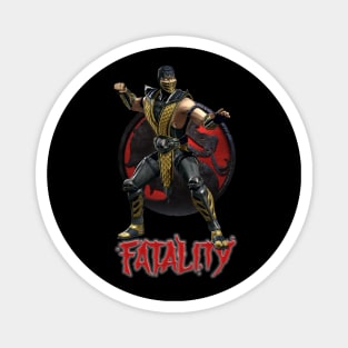 Team Scorpion Fatality Mortal Kombat Pro Kompetition Magnet